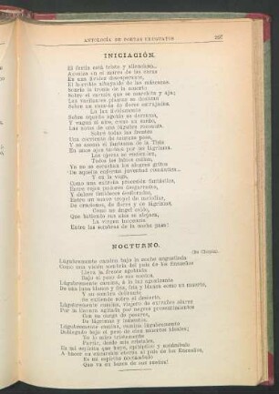 Nocturno. : (De Chopin).