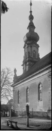 Kappelwindeck Katholische Kirche Santa Maria Außenansicht Südseite