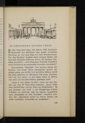 Es geschehen grosse Dinge