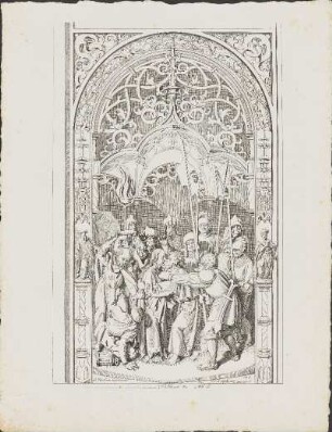 Lithographie: St: Matthaei Cap: 26. v 47. No. 5