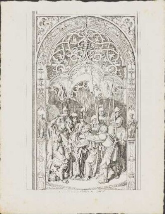 Lithographie: St: Matthaei Cap: 26. v 47. No. 5