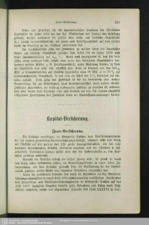 Kapital-Versicherung