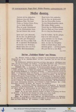 Bei der "Lieblichen Mutter" von Birnau.