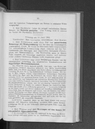 Sitzung am 10. Juni 1902.