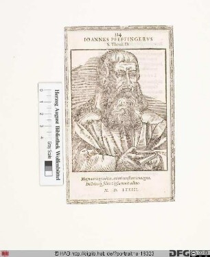 Bildnis Johannes Pfeffinger