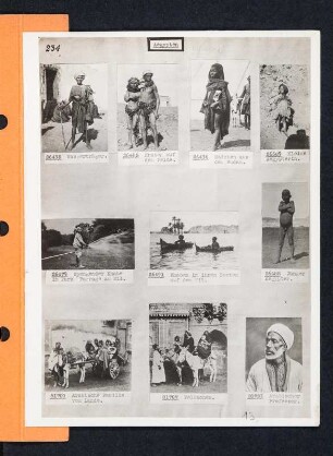 Albumblatt 13 mit Angebotsserie "Ägypten"