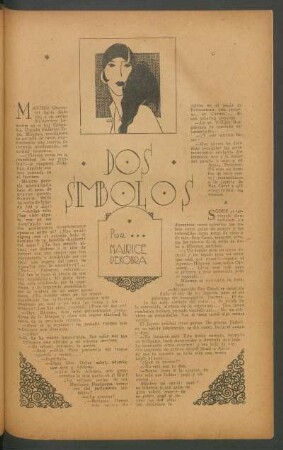 Dos símbolos : Ilustró Arteaga