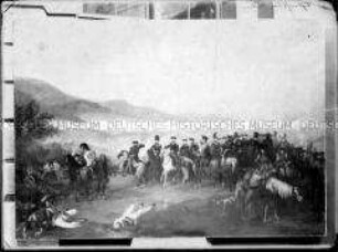 Gemälde "Schlacht bei Kulm"