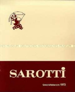 Geschäftsbericht für das Jahr 1973 - Sachkonvolut