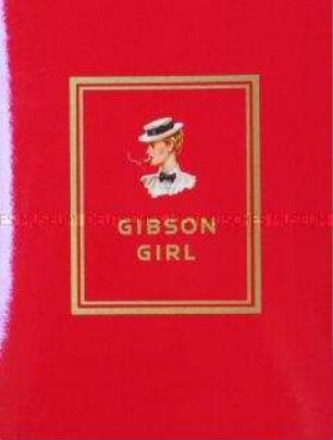 Werbeschild für "Gibson Girl"-Zigaretten