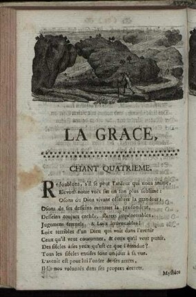La Grace, Chant Quatrieme. / Die Gnade. Vierter Gesang.