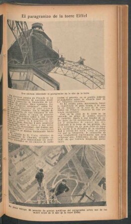 El paragranizo de la torre Eiffel