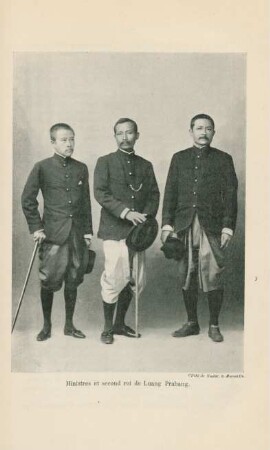 Ministres et second roi de Luang Prabang