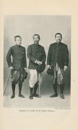 Ministres et second roi de Luang Prabang