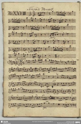 29. Graun, Johann Gottlieb, Sinfonien, GraunWV A:XII:1 <3. Allegro>