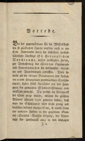 III-VIII, Vorwort