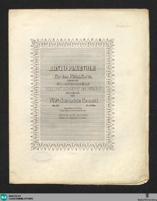 Rondo piacevole : für das Pianoforte; op. 25