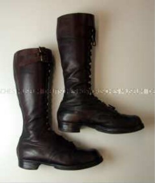RFB-Uniform (Berliner Form): Ein Paar Schnürstiefel