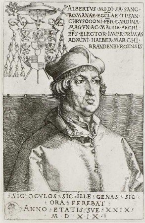 Bildnis Markgraf Albrecht von Brandenburg