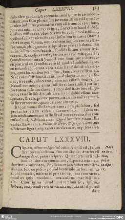 Caput LXXXVIII.