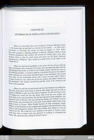Chapter III Aftermath Of Population Exchanges