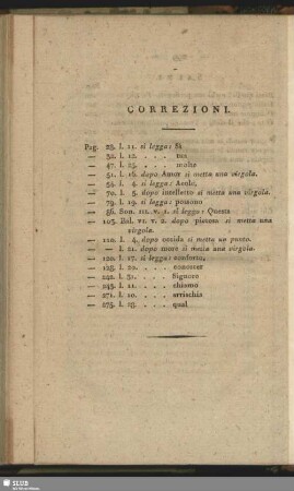 Correzioni