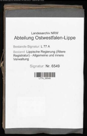Materialsammlung zu den Verhandlungen über preußische Ansprüche auf die eingezogenen Gefälle aufgehobener Klöster und geistlichen Stiftungen