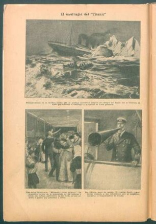 El naufragio del "Titanic"