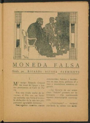 1921004700: Moneda falsa : novela