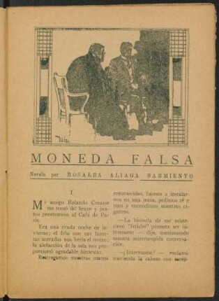 1921004700: Moneda falsa : novela