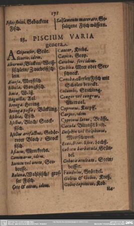 83. Piscium Varia genera