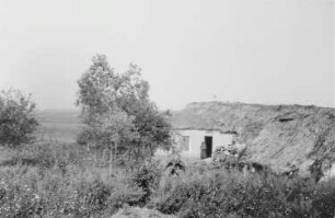 Zweiter Weltkrieg. Sowjetunion. Bauernhütte