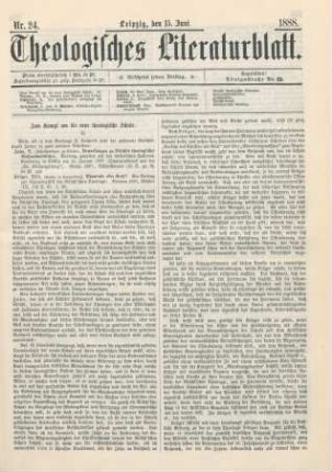 231-233 Zum Kampf um die neue theologische Schule