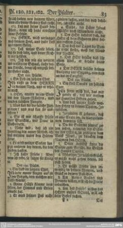 Der 120. Psalm