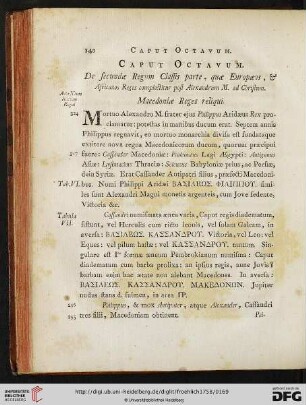 Caput Octavum