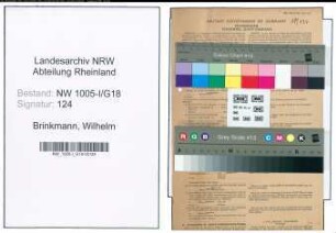 Entnazifizierung Wilhelm Brinkmann , geb. 06.05.1902 (Kaufm. Angestellter)