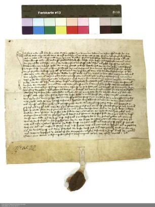 Nikolaus Müller verkauft Herrmann von Buchenau, Propst von Johannesberg, Wasser und Fischweide