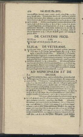 Liber L. Ad Municipalem Et De Incolis