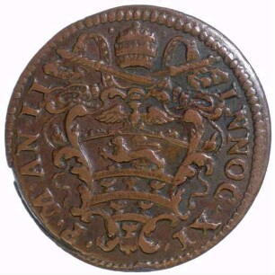 Münze, Quattrino, 1677