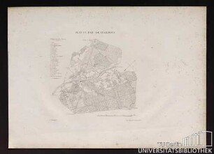 Plan du Parc de Chambord
