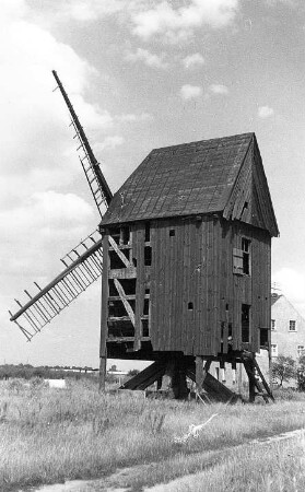 Großtreben-Zwethau-Rosenfeld. Bockmühle, ruinös