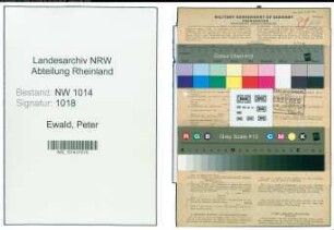 Entnazifizierung Peter Ewald , geb. 17.10.1891 (Bahnfahrer)