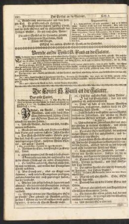 Vorrede auf die Epistel S. Pauli an die Galater
