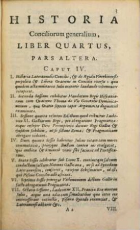Historia Conciliorum Generalium : In quatuor Libros distributa, 4,2