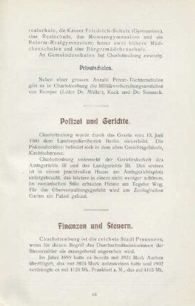 Finanzen und Steuern