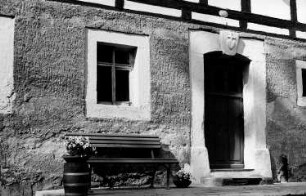 Reinsberg-Neukirchen. Funkes Mühle, Eingang
