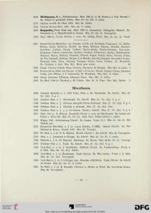 Miscellanea (Nr. 2346-2399)