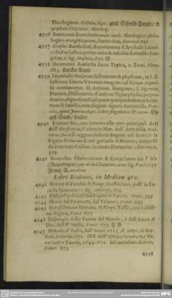 Libri Italiani, in Median 4to