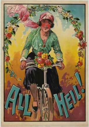 All Heil ! (Radfahrerin)