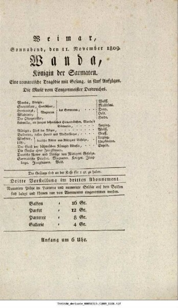 Wanda, Königin der Sarmaten